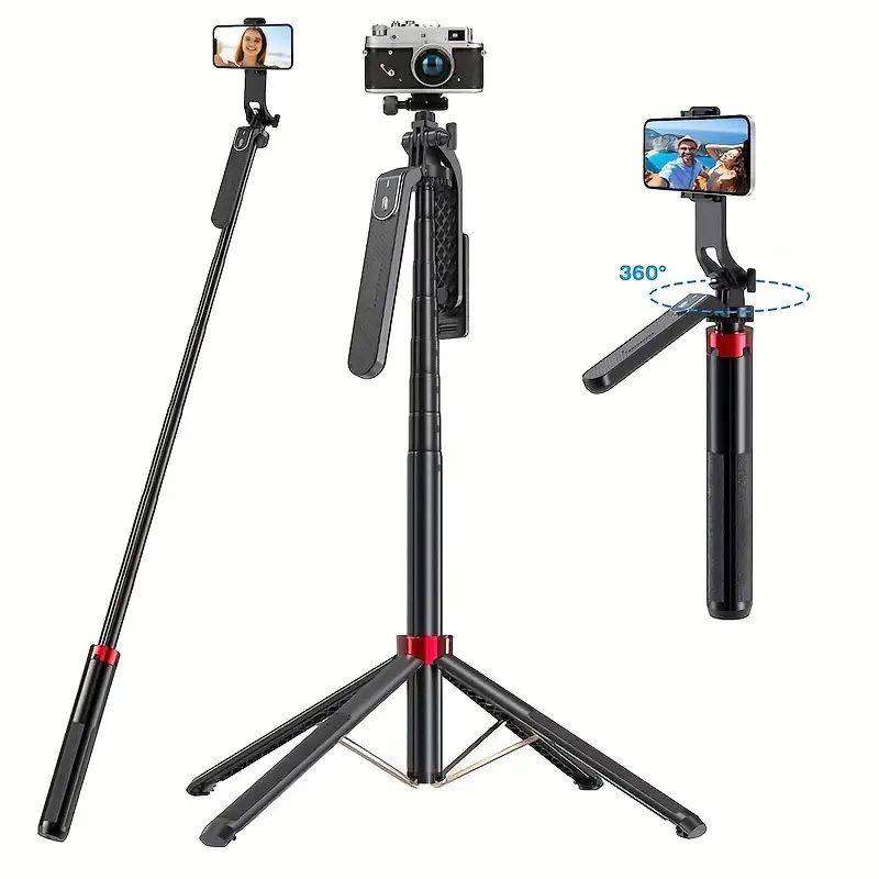 DW Selfie Stick Four Legged Handheld Camera 360 rotatable pan tilt Bluetooth - P185