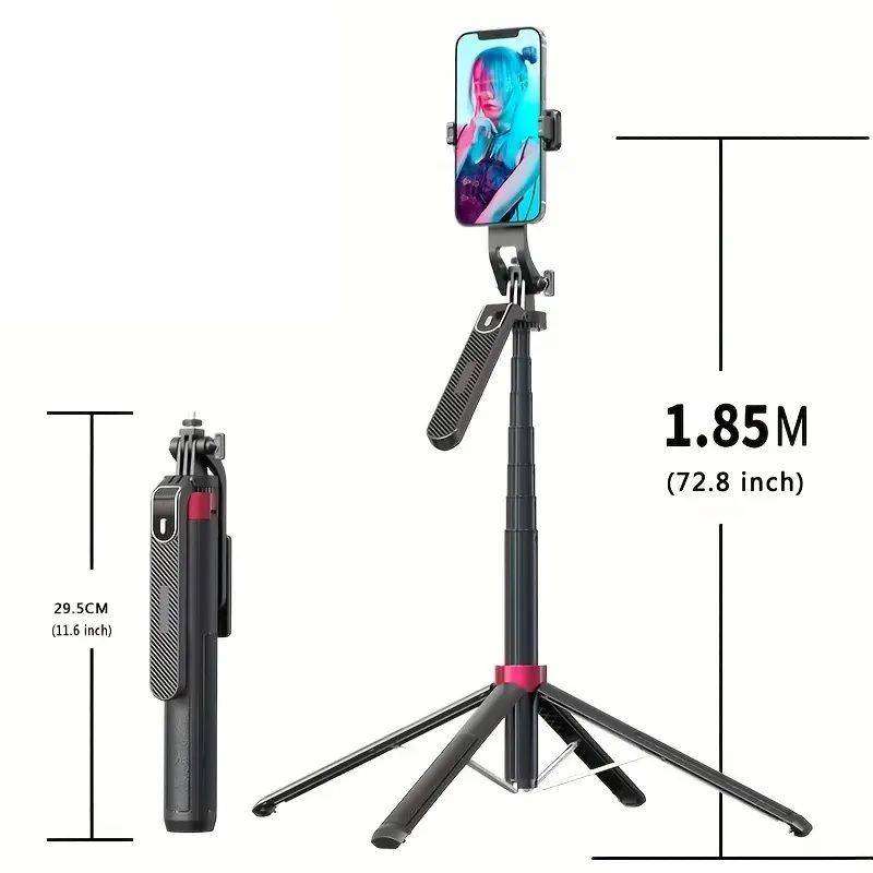 DW Selfie Stick Four Legged Handheld Camera 360 rotatable pan tilt Bluetooth - P185