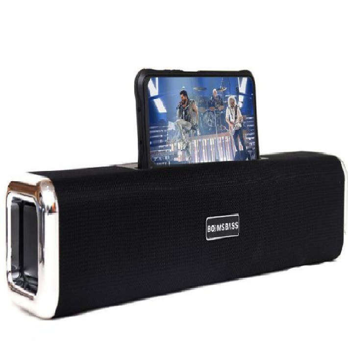 Booms Bass L8 Portable Wireless Bluetooth Speaker Sound Bar - Black