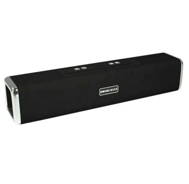 Booms Bass L8 Portable Wireless Bluetooth Speaker Sound Bar - Black