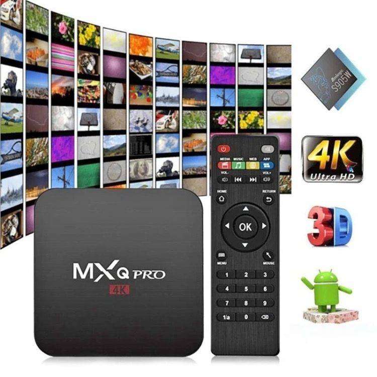 MXQ Pro 4K Android TV Box (with 1080p 3D Splitter Included)