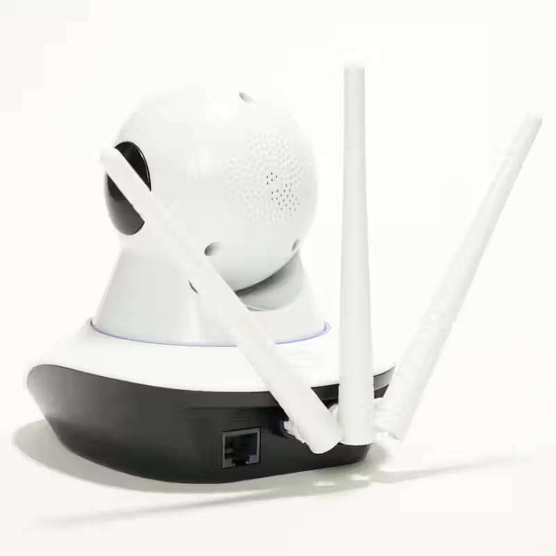 Security Camera Wi-Fi Smart Home App Controlled IP Camera - White