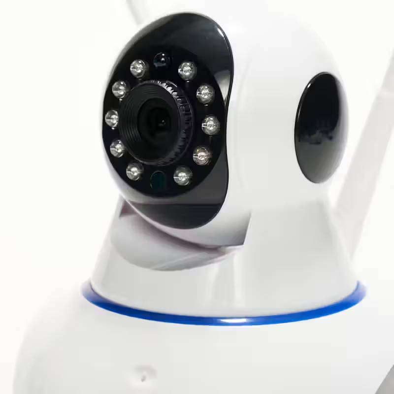 Security Camera Wi-Fi Smart Home App Controlled IP Camera - White