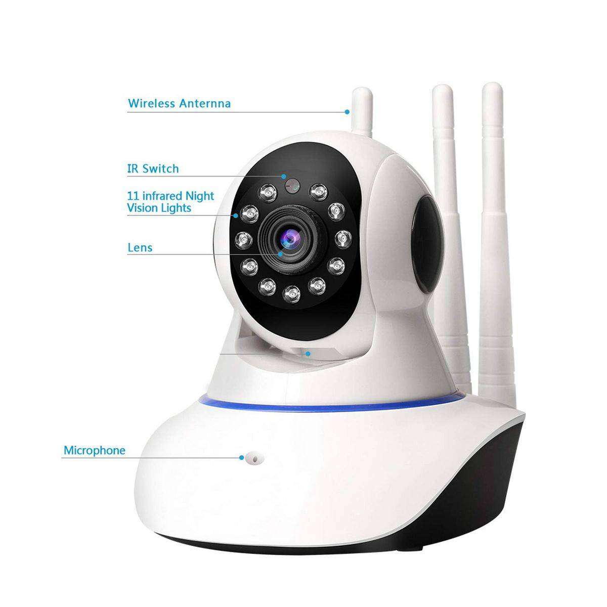 Wifi Smart Net Indoor Security Camera with Mobile View