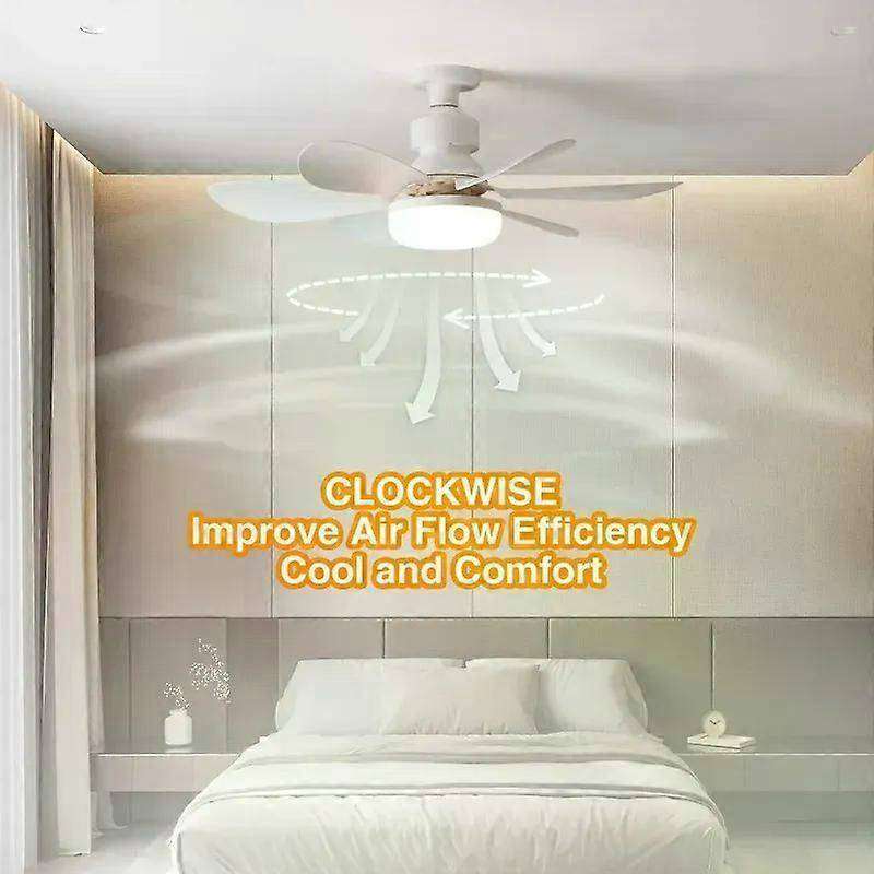30W Ceiling Fan Led Light  E27 with Remote Control