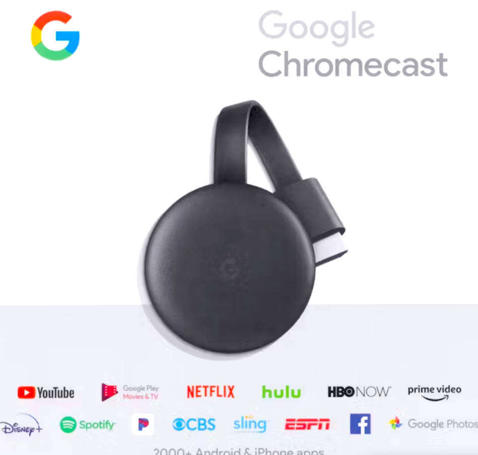 GOOGLE CHROMECAST ULTRA 4K STREAMING DEVICE - PARALLEL IMPORT (REFURBISHED)
