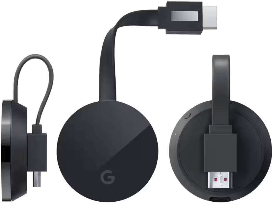 GOOGLE CHROMECAST ULTRA 4K STREAMING DEVICE - PARALLEL IMPORT (REFURBISHED)