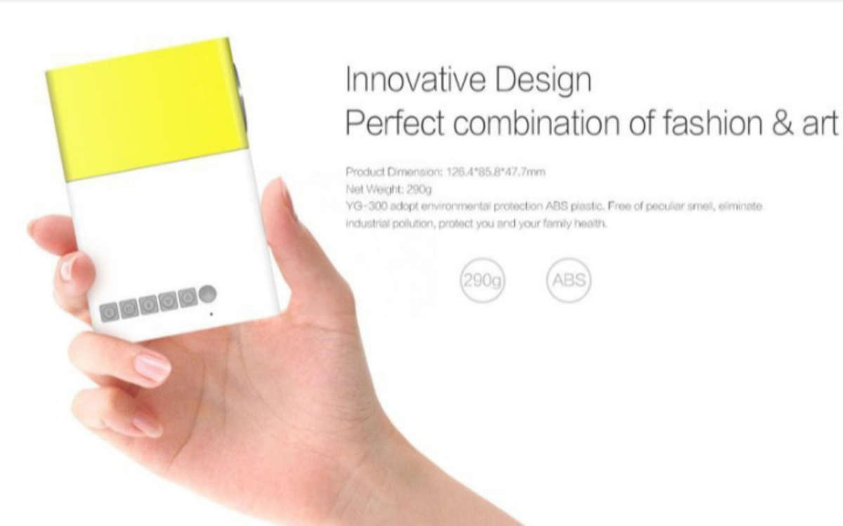 Portable HD LED Projector Laptop Home Cinema Theatre