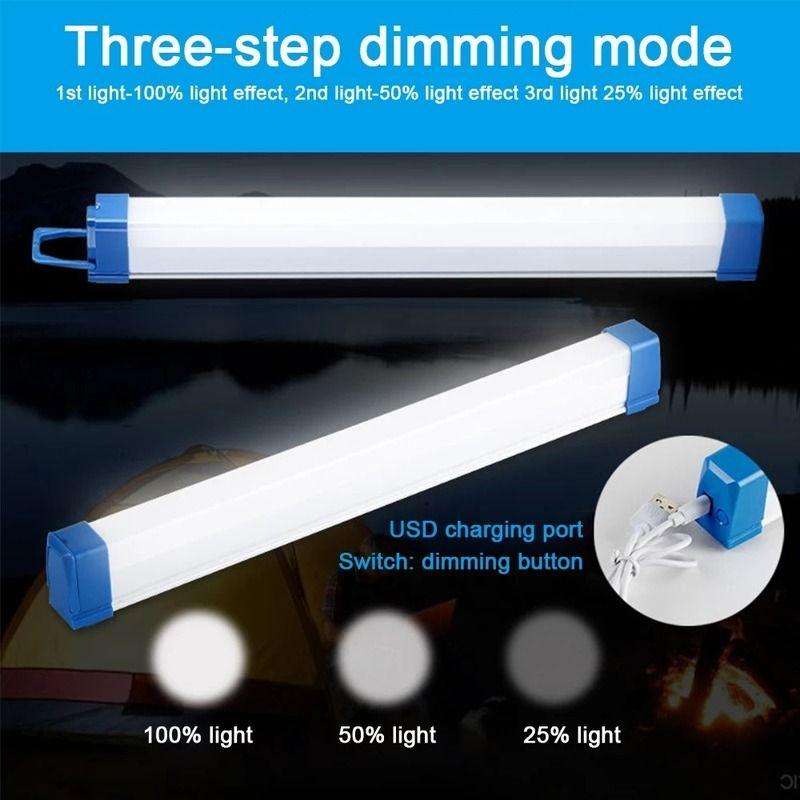 Emergency X3 LED Rechargeable USB (length 50cm)