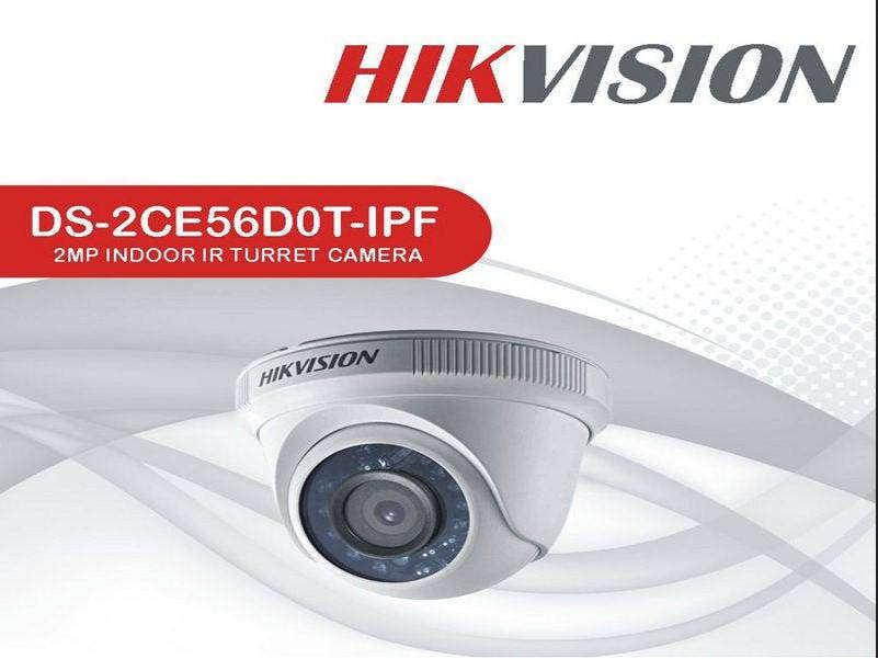 Hikvision 1080P 2MP Turbo HD indoor IR Turret Camera