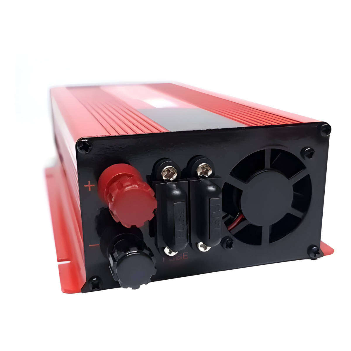 Red 1000W Power Inverter - 12V to 220V Converter
