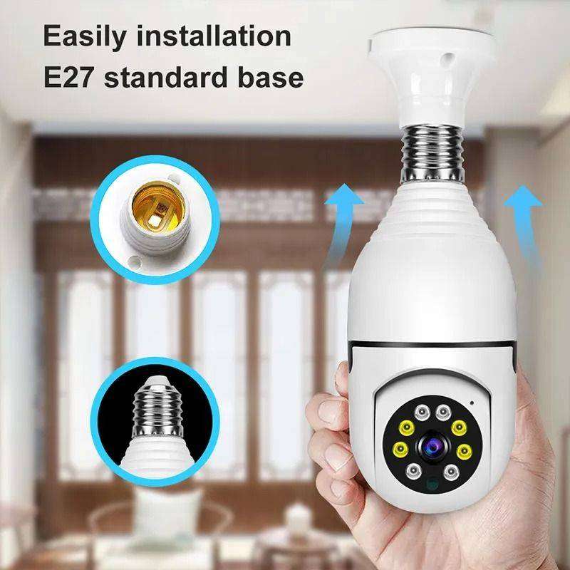 Loveday 5K HD Light Bulb Security Wi-Fi Surveillance Camera