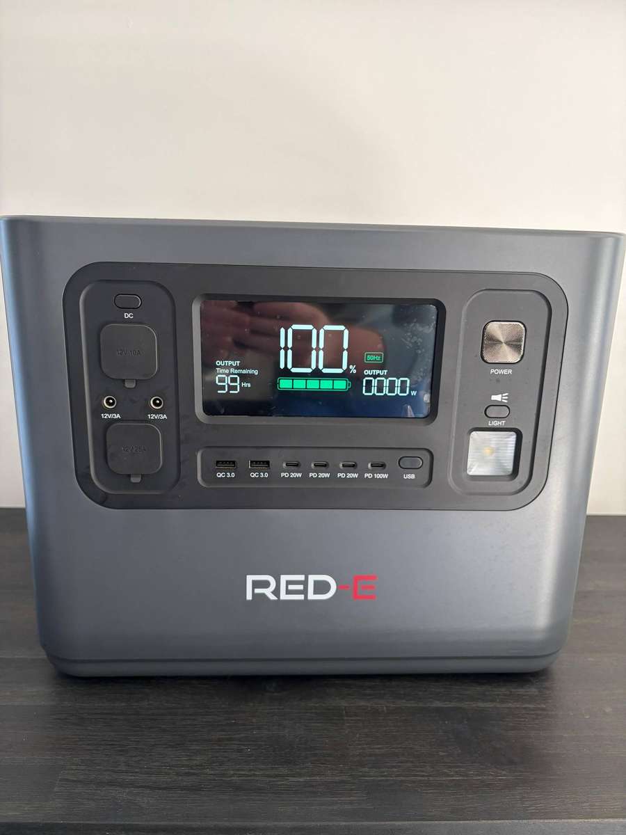 Red-E 1248 Portable Power Station (1248Wh / 1200W)  Perfect Condition