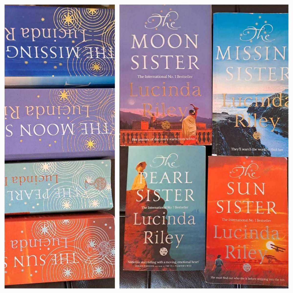 The Seven Sisters by Lucinda Riley - Books 4-7 - Great Condition