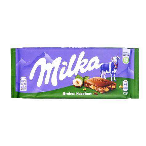 Milka Assorted Chocolate Slabs - 100g x5. Variants are subject to availability.
