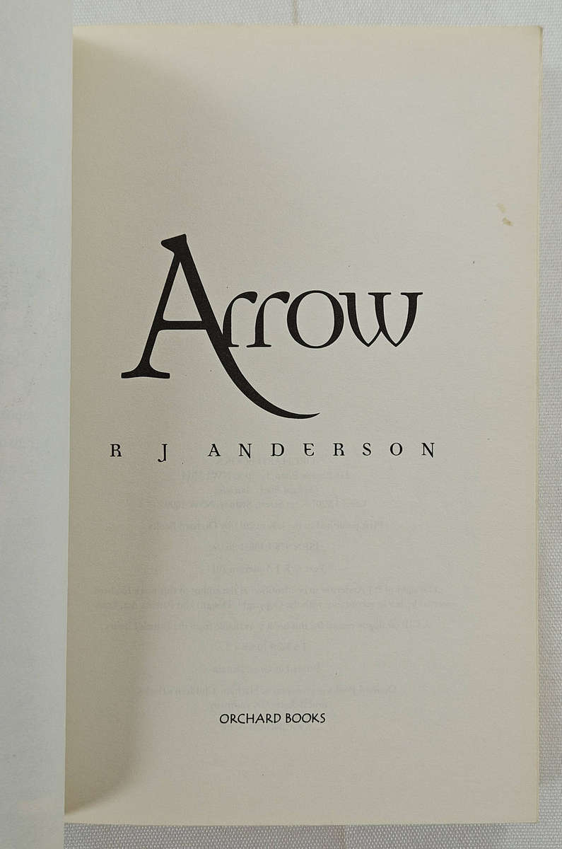 Arrow (Faery Rebels #3) by R J Anderson - Paperback