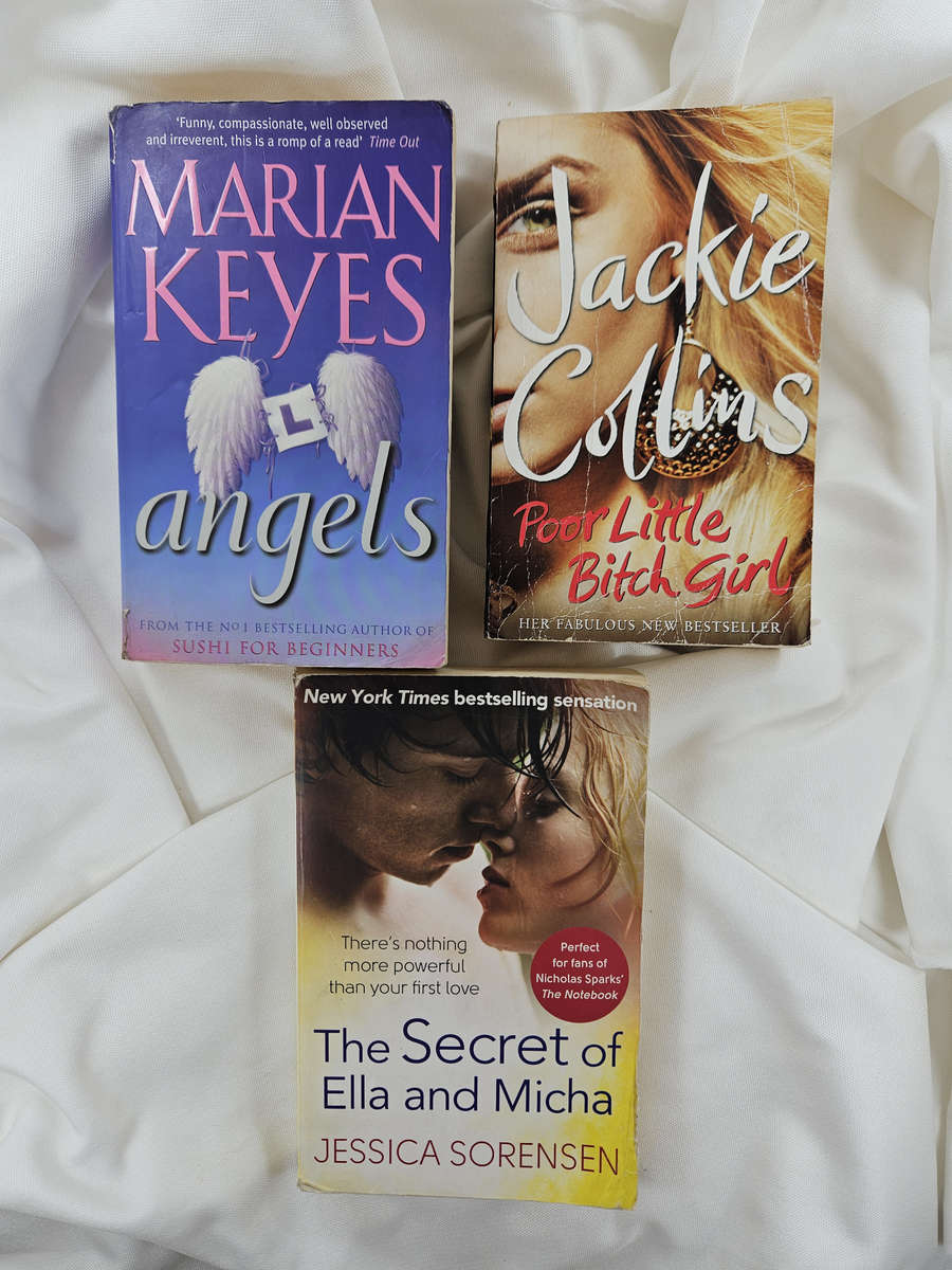 BOOK BUNDLE: 5x Mixed genres (Less than perfect condition)