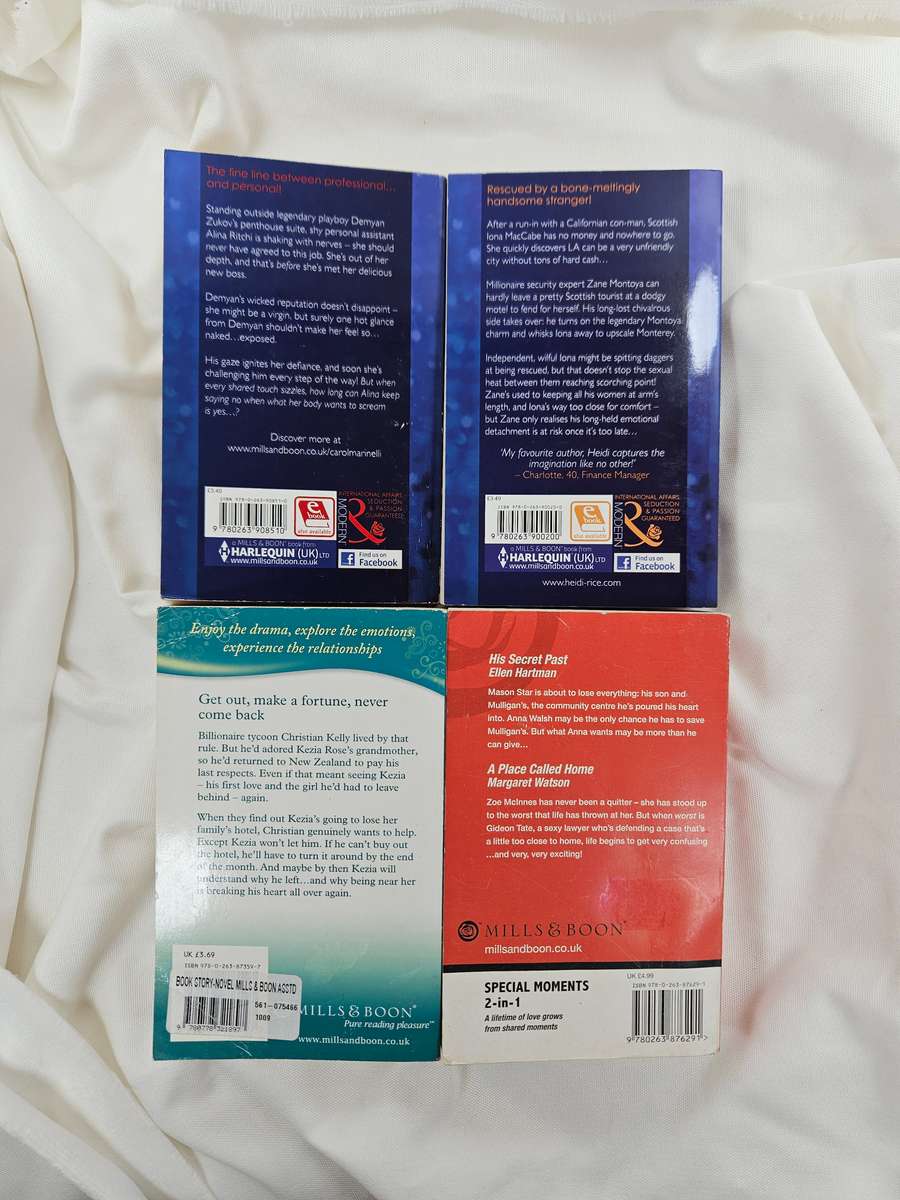 BOOK BUNDLE: 5x Mills & Boon Modern, Super Romance, Special Moments (2-in-1)