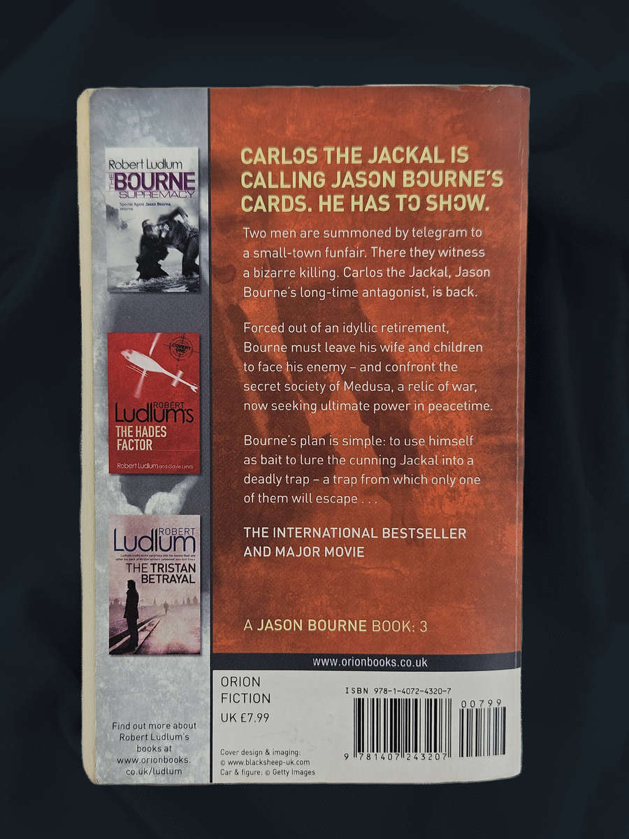 The Bourne Ultimatum (Book 3) by Robert Ludlum - Paperback