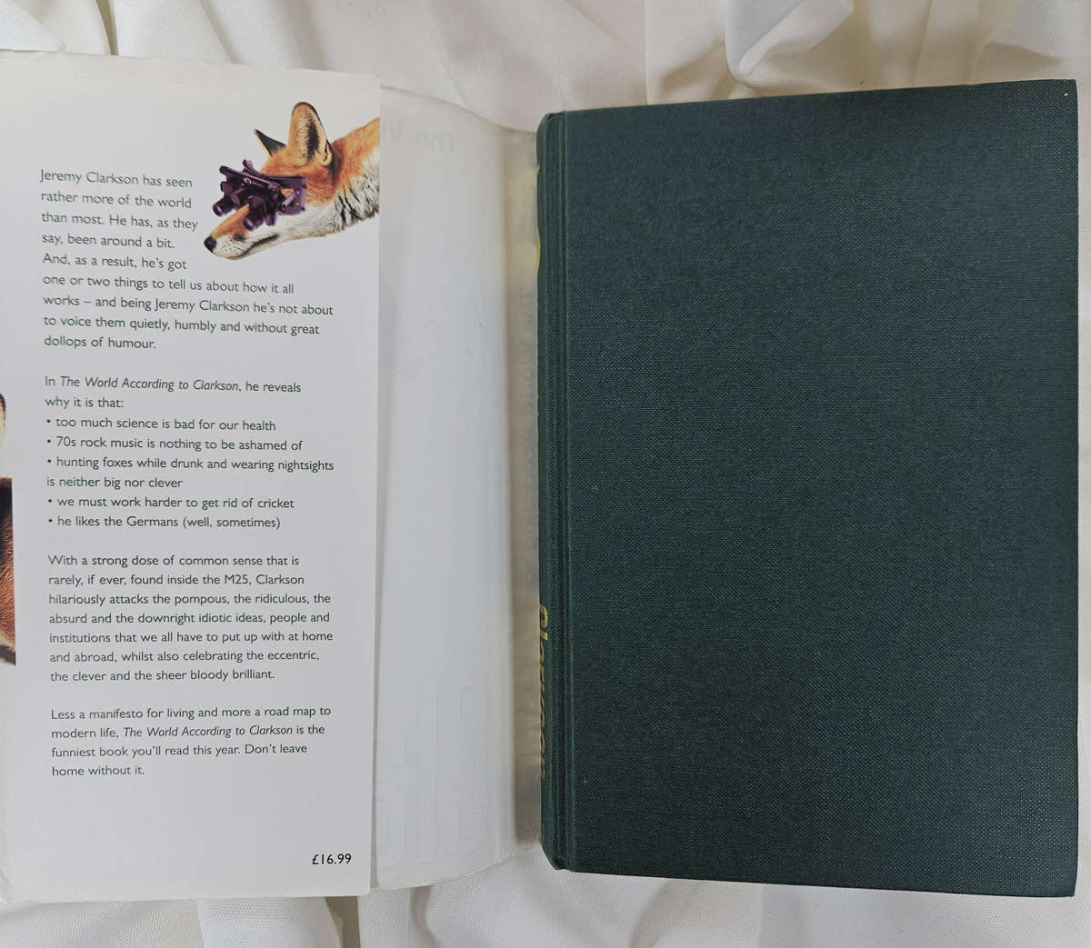 The World According to Clarkson by Jeremy Clarkson - Hardback