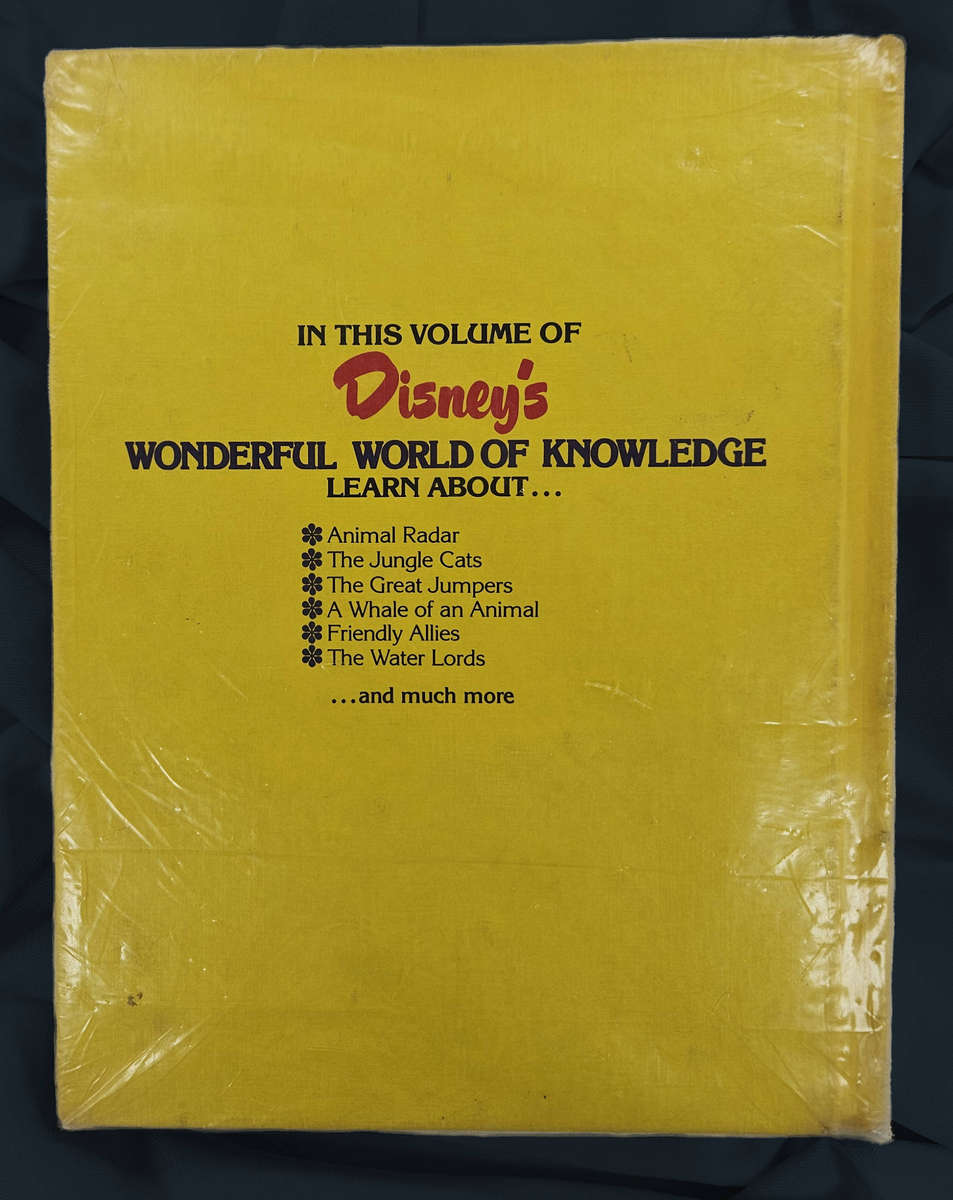 Disney's Wonderful World of Knowledge: Animals (Book 1) - Hardback