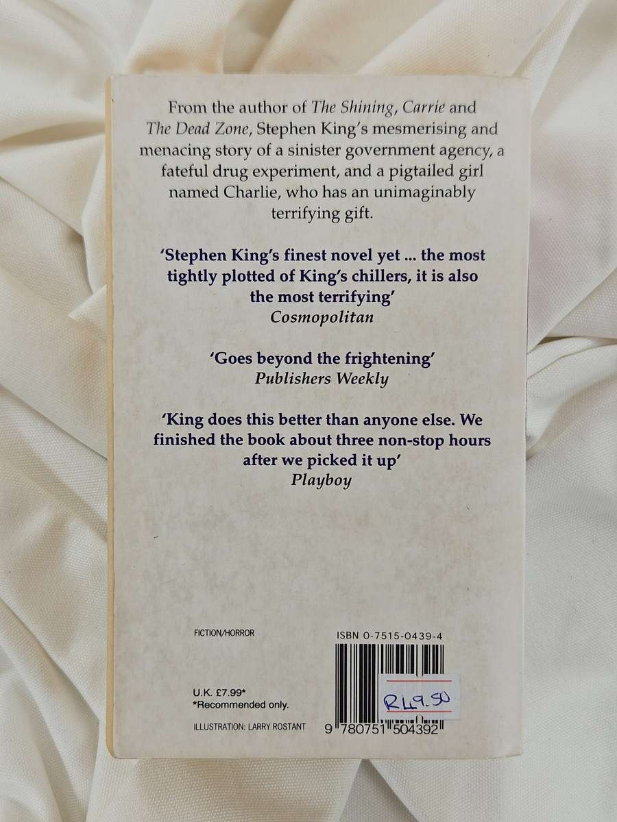 Firestarter by Stephen King - Paperback