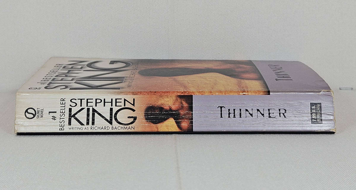 Thinner by Stephen King (writing as Richard Bachman) - Paperback