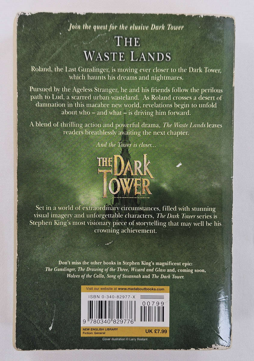 The Dark Tower: The Waste Lands (#3 in the series) by Stephen King - Paperback