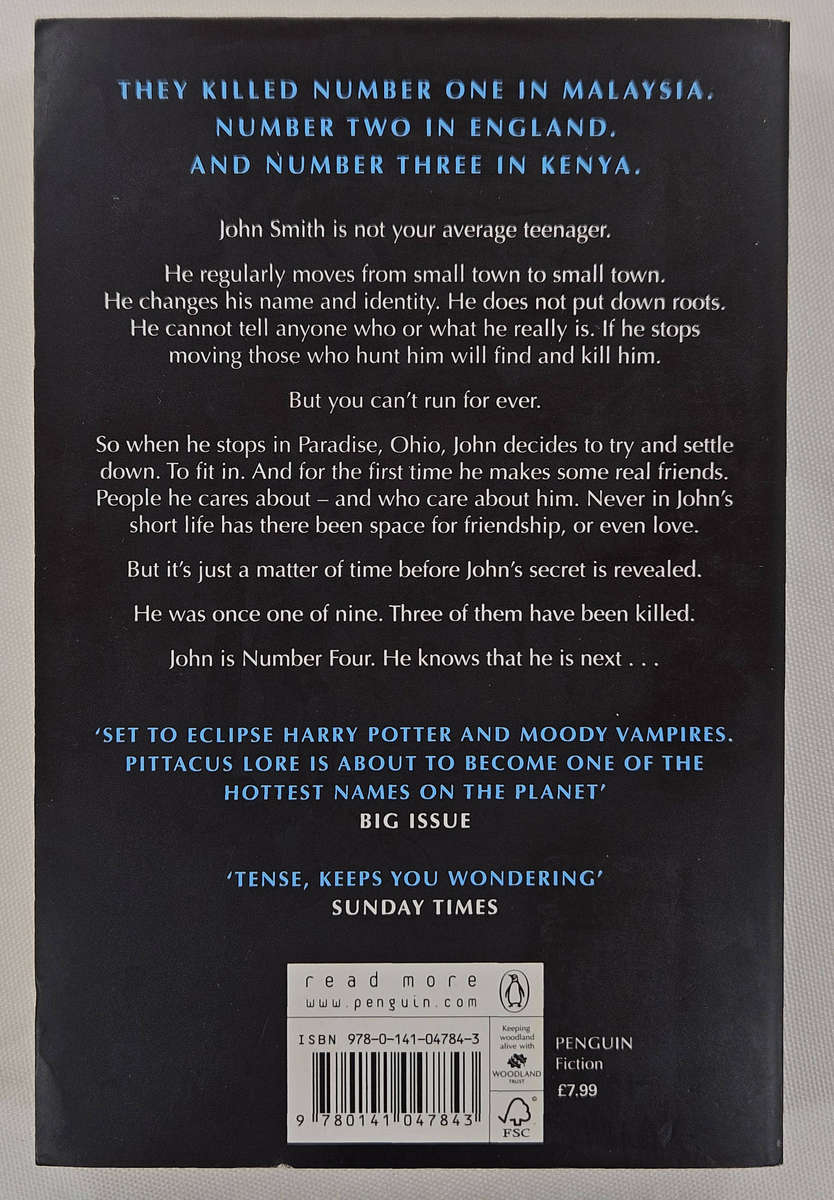 I Am Number Four by Pittacus Lore - Paperback