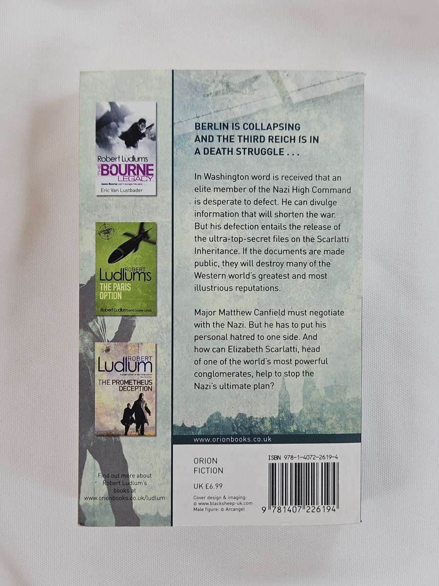 The Scarlatti Inheritance by Robert Ludlum - Paperback