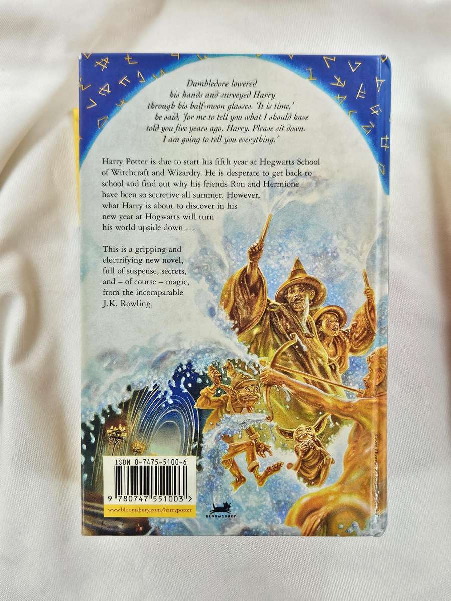 Harry Potter and the Order of the Phoenix by J.K. Rowling - Hardback