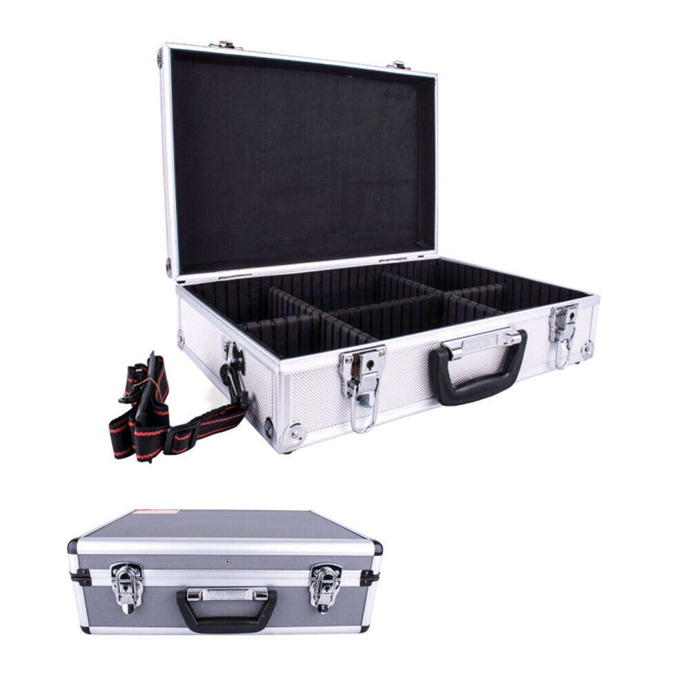 Tork Craft Aluminium Medium Toolbox Case with Dividers
