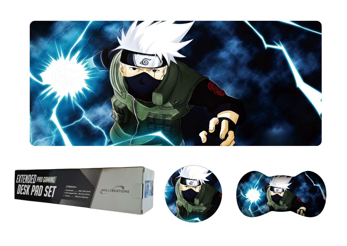 Kakashi Extended Gaming Mouse Pad Set