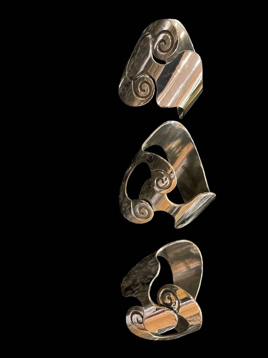 Napkin /serviette rings x3 Carrol Boyes