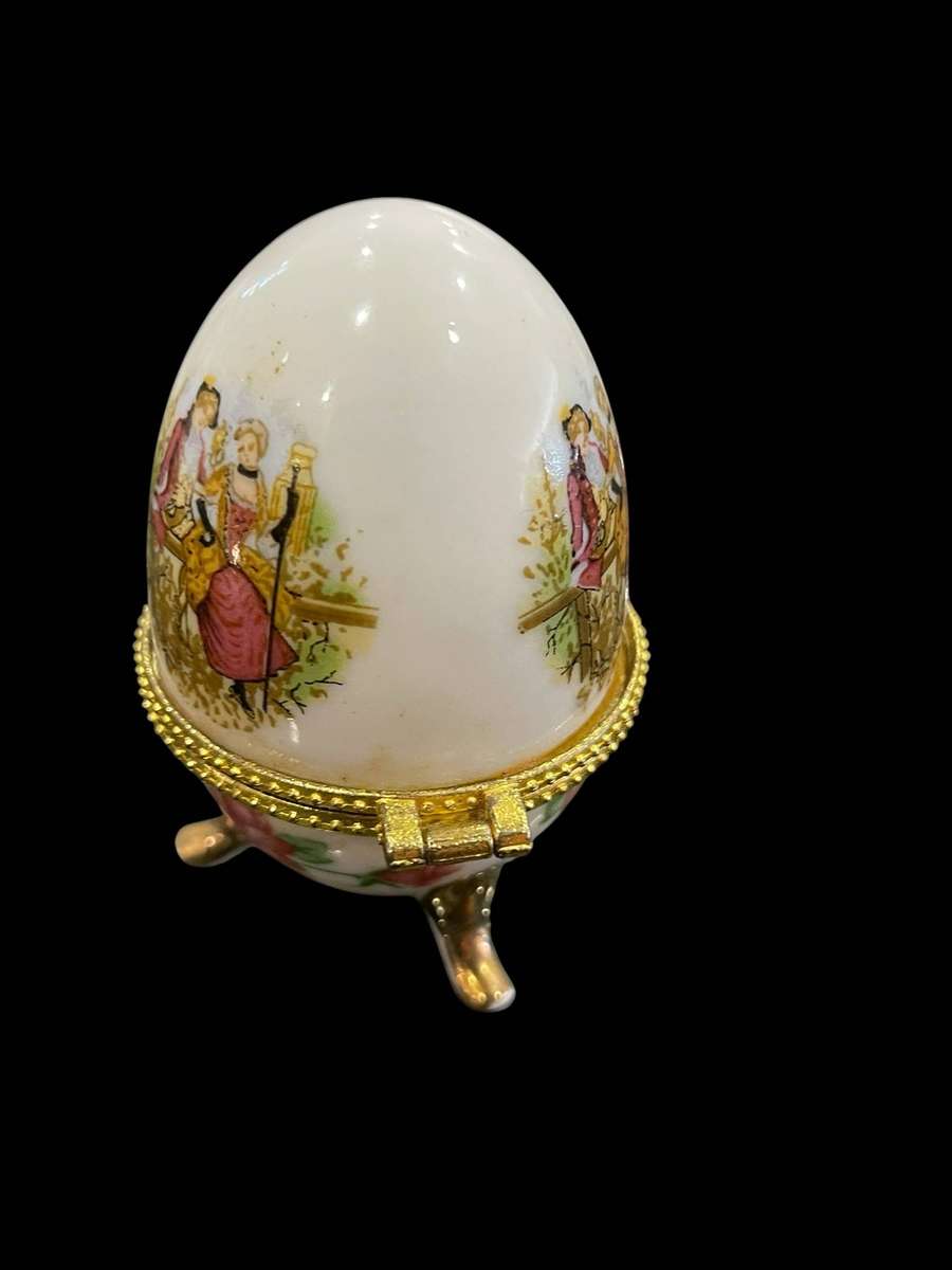 Trinket holders each porcelain