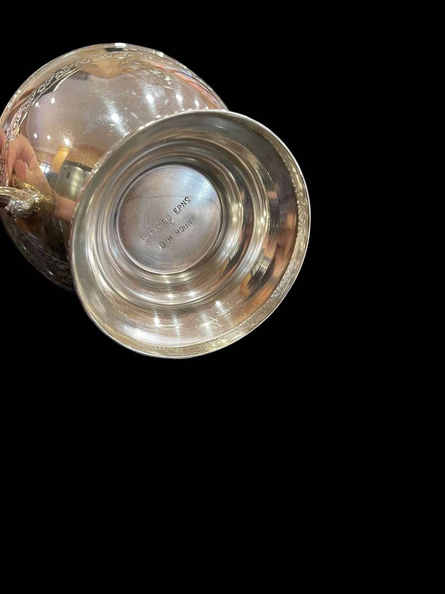Sugar basin silver plated