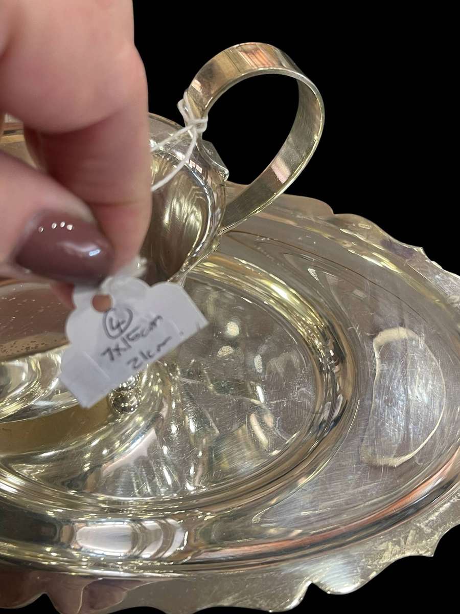 Gravy boat silver plated(Nr4)