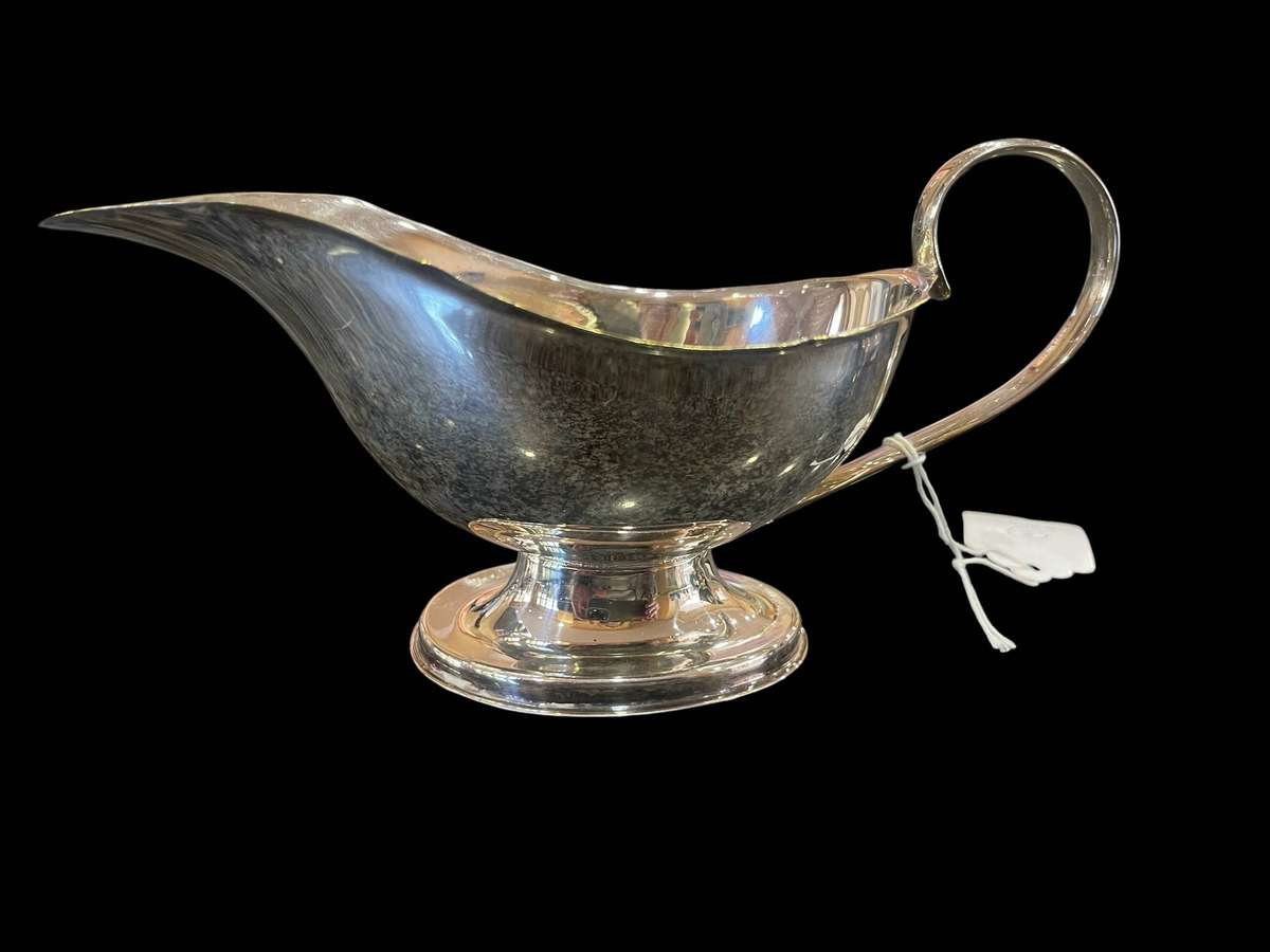 Gravy boat each silver plated(nr2)