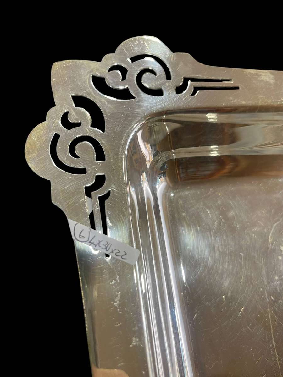 Biscuit bowl silver plated(NR