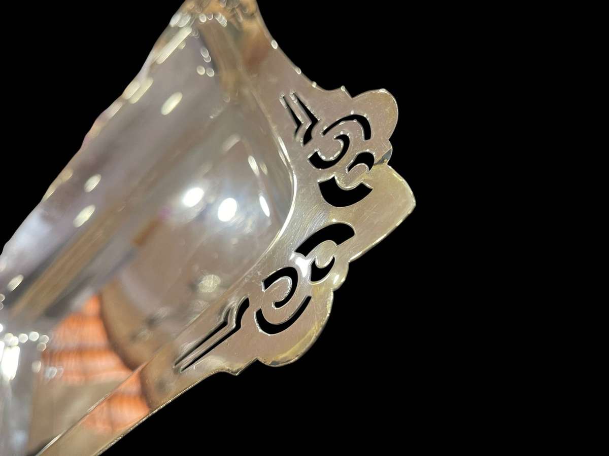 Biscuit bowl silver plated(NR