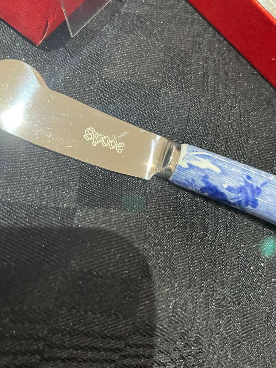 Butter/pate knives Spode x5 EACH