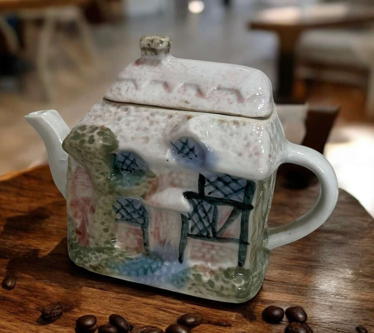 Ornament teapots each