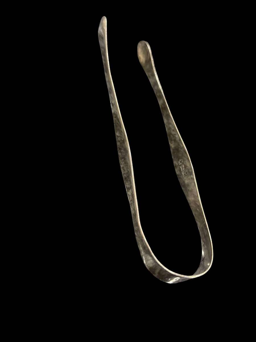 Food tong Sterling silver antique