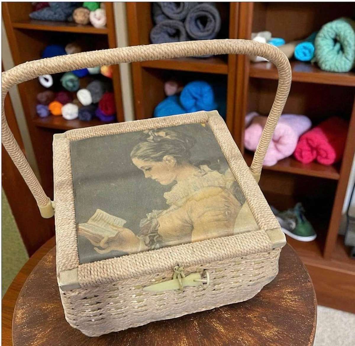 Needlework basket
