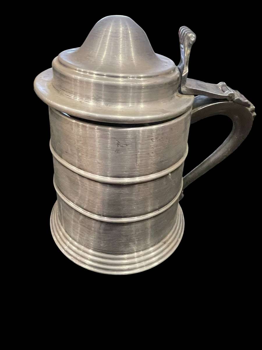 Ice bucket Pewter tone Italy