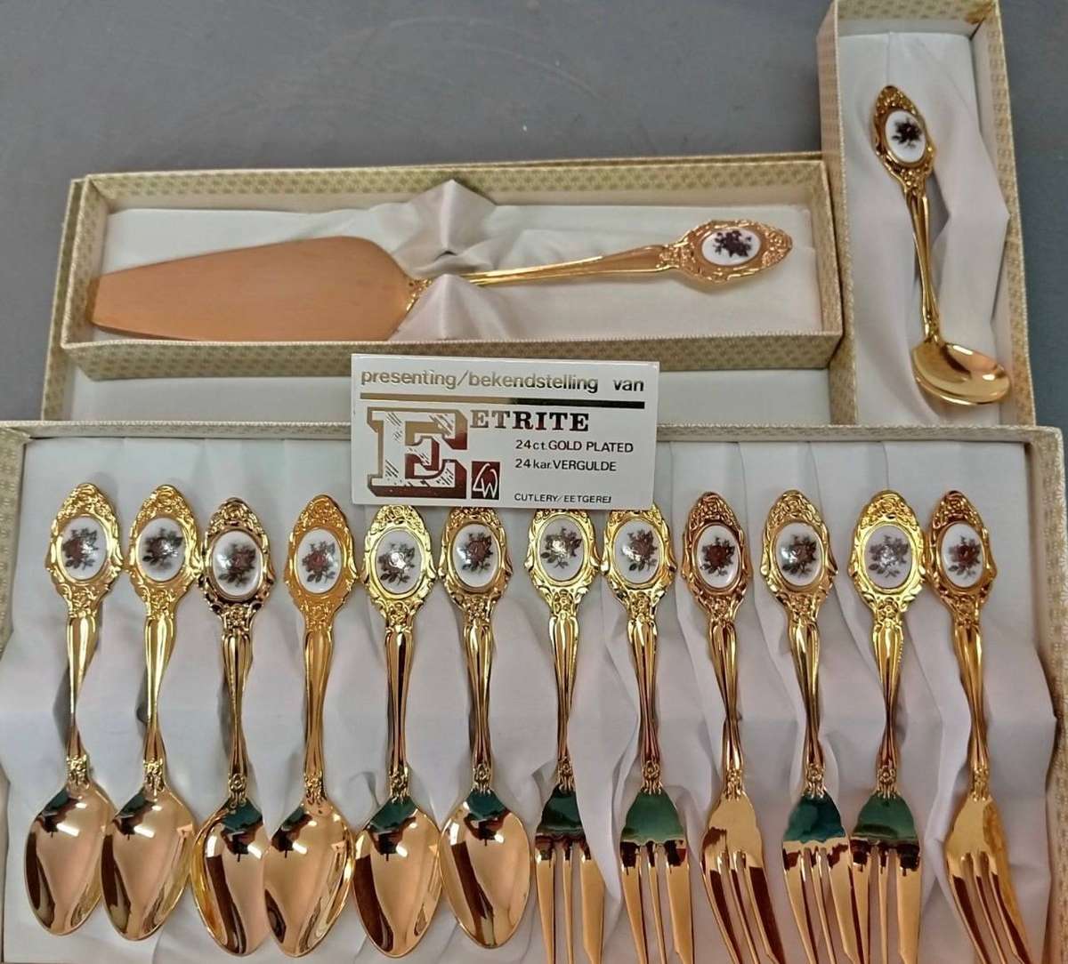 Cake forks teaspoons cake lift Eetrite