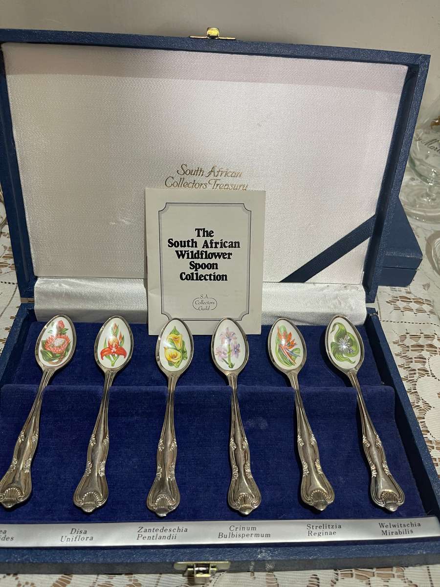 SA Wildflower teaspoons