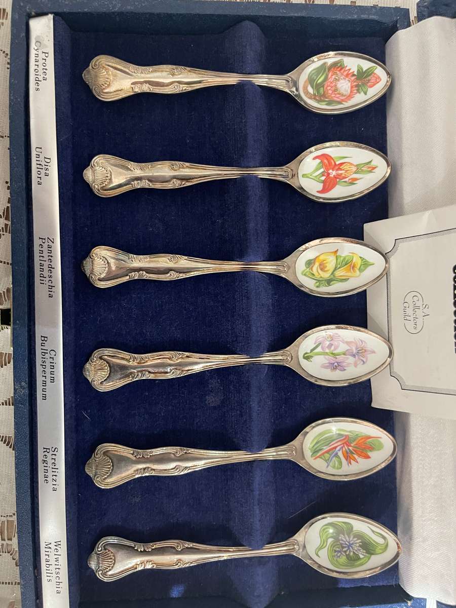 SA Wildflower teaspoons