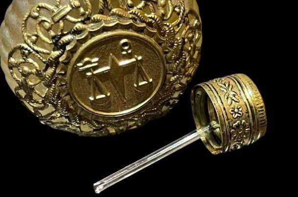 Perfume bottles each