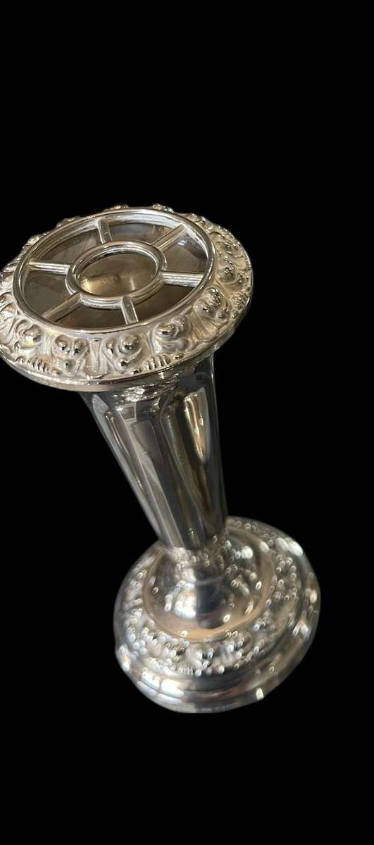 Vase silver plated(A)